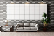 Indoor Billboard Mockup, an Advertising Mockup by Artlogs x Modaldesain (Thumbnail 2 of 4)
