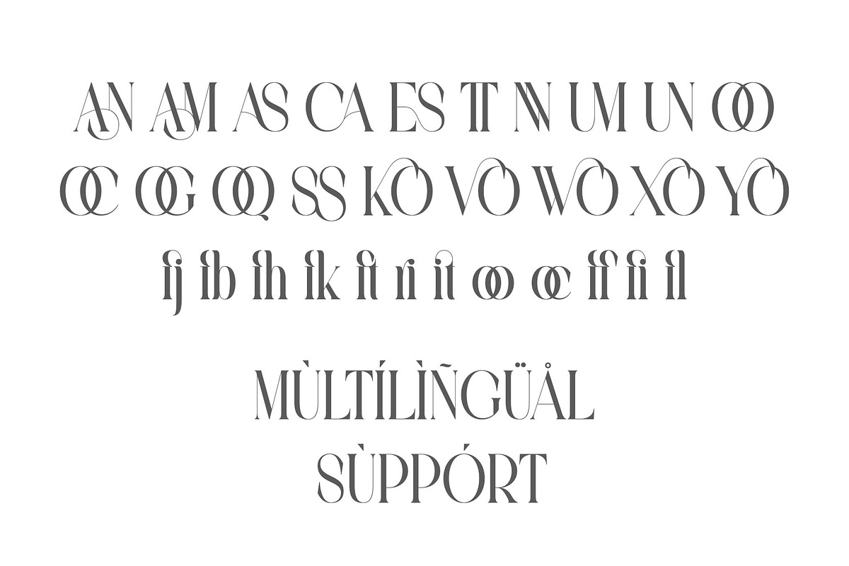 Yosan - Elegant Serif Font, a Serif Font by Aqeel_Art (Photo 11 of 12)