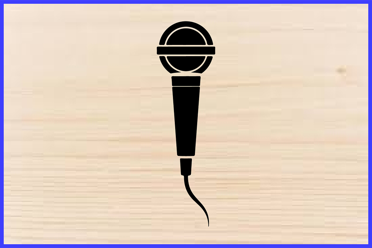 50 Audio Equipment Microphone Vector, an Illustration by Gaye Art (Photo 3 of 4)