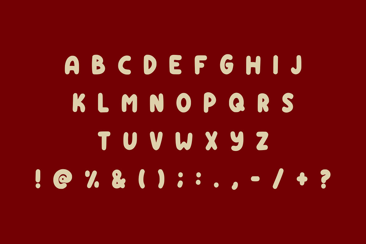 Jingle Bels Christmas, a Font by Limited.studio (Photo 6 of 6)
