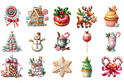 Sweet Christmas Sublimation Bundle, an Illustration by Designking (Thumbnail 3 of 5)
