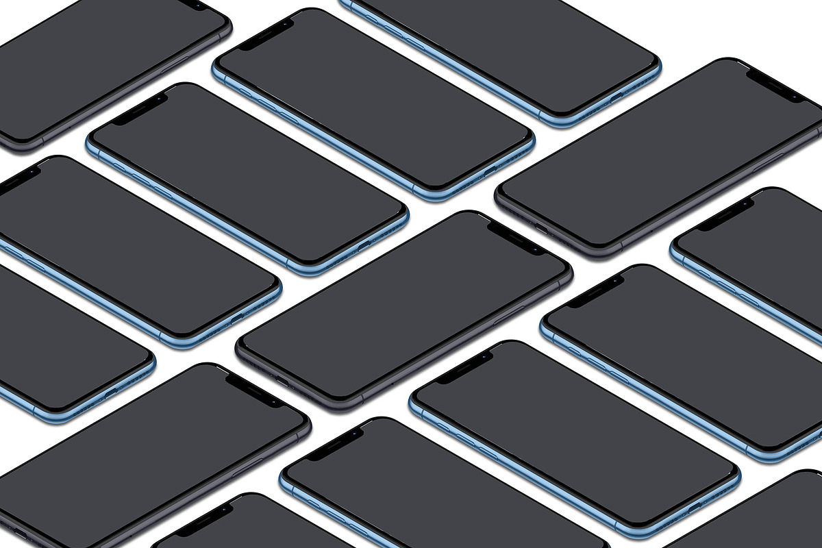 3D iPhone Presentation Mock-Up 25, an iPhone Mockup by Graphicsworld125 (Photo 3 of 9)