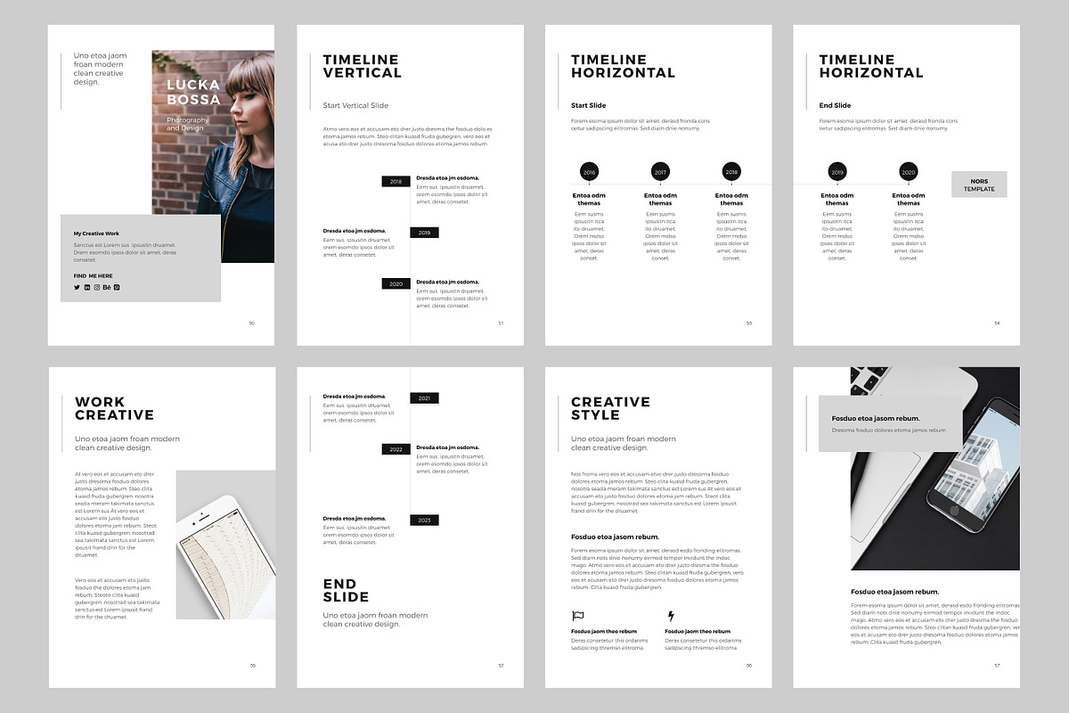 NORS Vertical Google Slide + GIFT, a Presentation Template by PixaSquare (Photo 12 of 23)