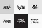 Riverhack Brush, a Script Font by Typia Nesia (Thumbnail 8 of 15)