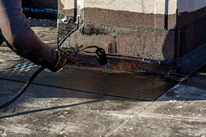 roof laying and installation, an Industrial Photo by Photostock