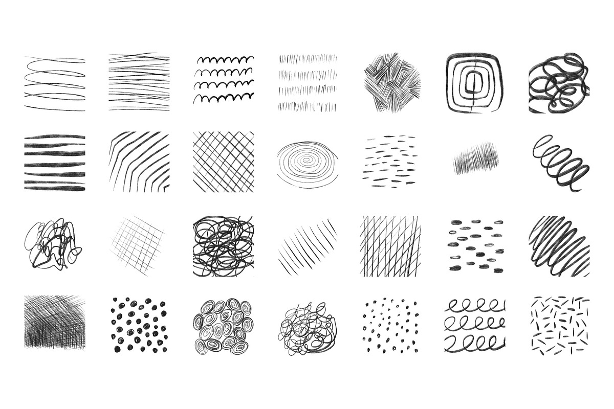Modern & abstract. Pencil textures., an Object Graphic by Alona Savchuk (Photo 9 of 12)