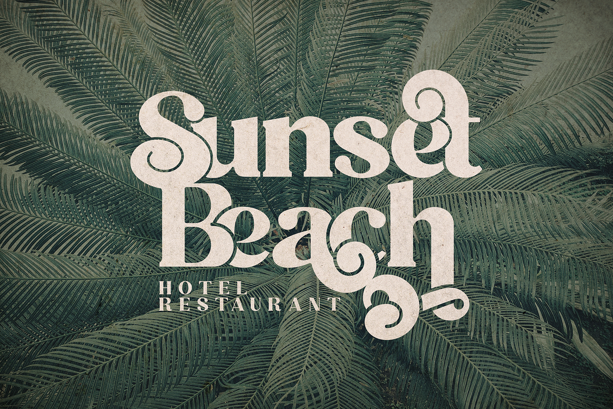 Hefton - ligature display typeface, a Serif Font by VP Fonts (Photo 14 of 19)