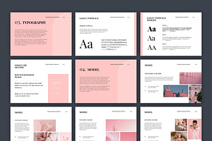 MENIQUE - Brand Guidelines Template