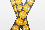 Round Sticker Mockups, a Packaging Mockup by MahmoudWally (Thumbnail 3 of 7)