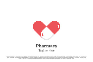 Pharmacy Pill Medic Logo Design Icon, a Branding & Logo Template by Morvana Crew