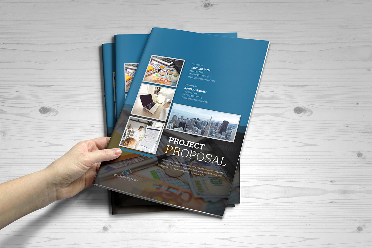 Project Proposal Template V6, a Brochure Template by JanySultana (Photo 14 of 14)