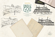 Vintage Golf Illustrations, an Illustration by beehouse studio (Thumbnail 3 of 7)