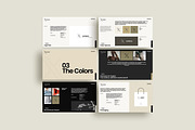 Brand Guideline InDesign Template, a Presentation Template by GoldenPixelStudio (Thumbnail 3 of 9)