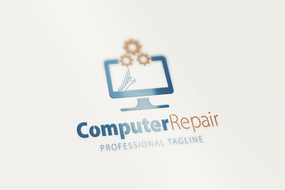 Computer Repair Logo, a Branding & Logo Template by Creative Dezing
