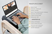 Squarespace Template Med spa Website, a Squarespace Template by Design Pro Templates (Thumbnail 5 of 5)