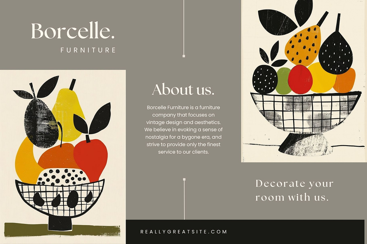 Modern Fruit Art & Layered Clipart, a Wallpaper Graphic by ARTOZEN DIGITAL (Photo 5 of 14)