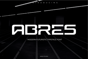 Abres – Futuristic Modern Sans Serif
