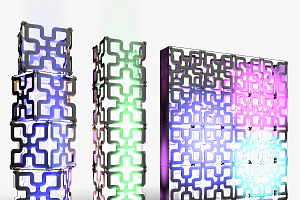 Stage Decor 05 Modular Wall Column