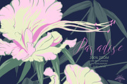 Paradise | Vector patterns, a Pattern Graphic by Tanya Vollar (Thumbnail 5 of 10)
