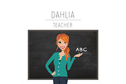 Teacher Portrait Creator | Clip Art, an Education Illustration by Lauren Lesley Studio (Thumbnail 6 of 33)