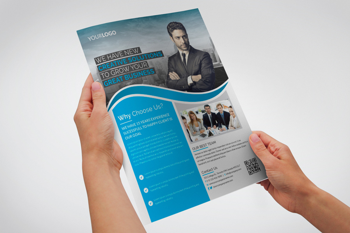 Corporate Flyer, a Flyer Template by RQ Designs (Photo 2 of 6)