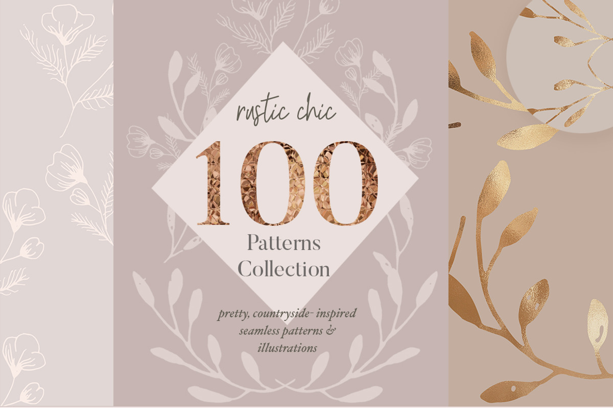 Modern Subtle Floral Patterns Bundle, a Pattern Graphic by Laras Wonderland (Photo 10 of 16)
