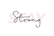 Shopping Font, a Script Font by Andika Fez (Thumbnail 3 of 8)