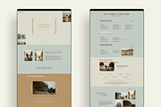 Wanderlust Photo Price Guide Webpage, a Websites & App Template by Studio Leelou (Thumbnail 6 of 8)