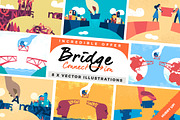 Bridge Connection, a Person Illustration by Hurcastock! (Thumbnail 1 of 9)