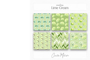 Lime Cream Seamless Digital Paper, a Pattern Graphic by Creative Matrix82 (Thumbnail 5 of 6)