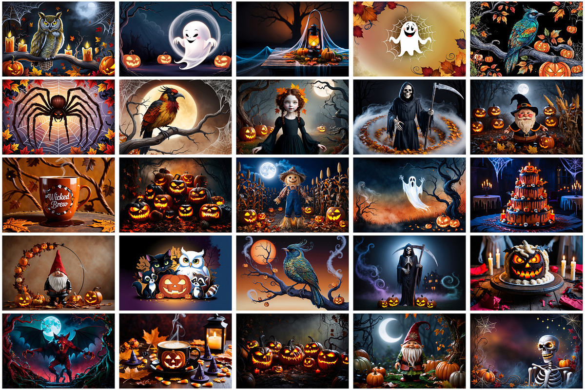 Halloween Background, a Background Graphic by Forhadx5 (Photo 9 of 14)