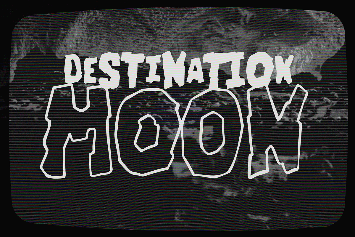 Space Rocks! A Retro Sci-Fi Font, a Font by Wingsart Studio (Photo 8 of 15)