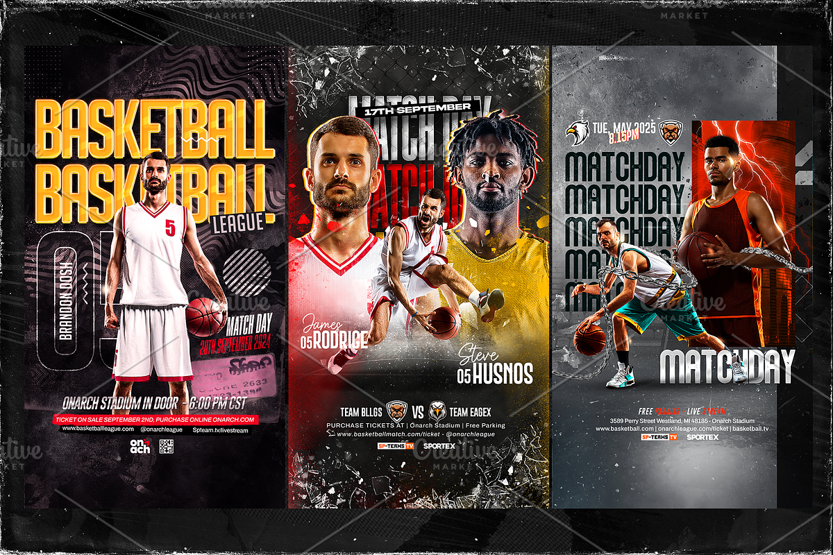 15 Basketball Social Media Stories, a Social Media Template by OnurDemircan (Photo 6 of 6)