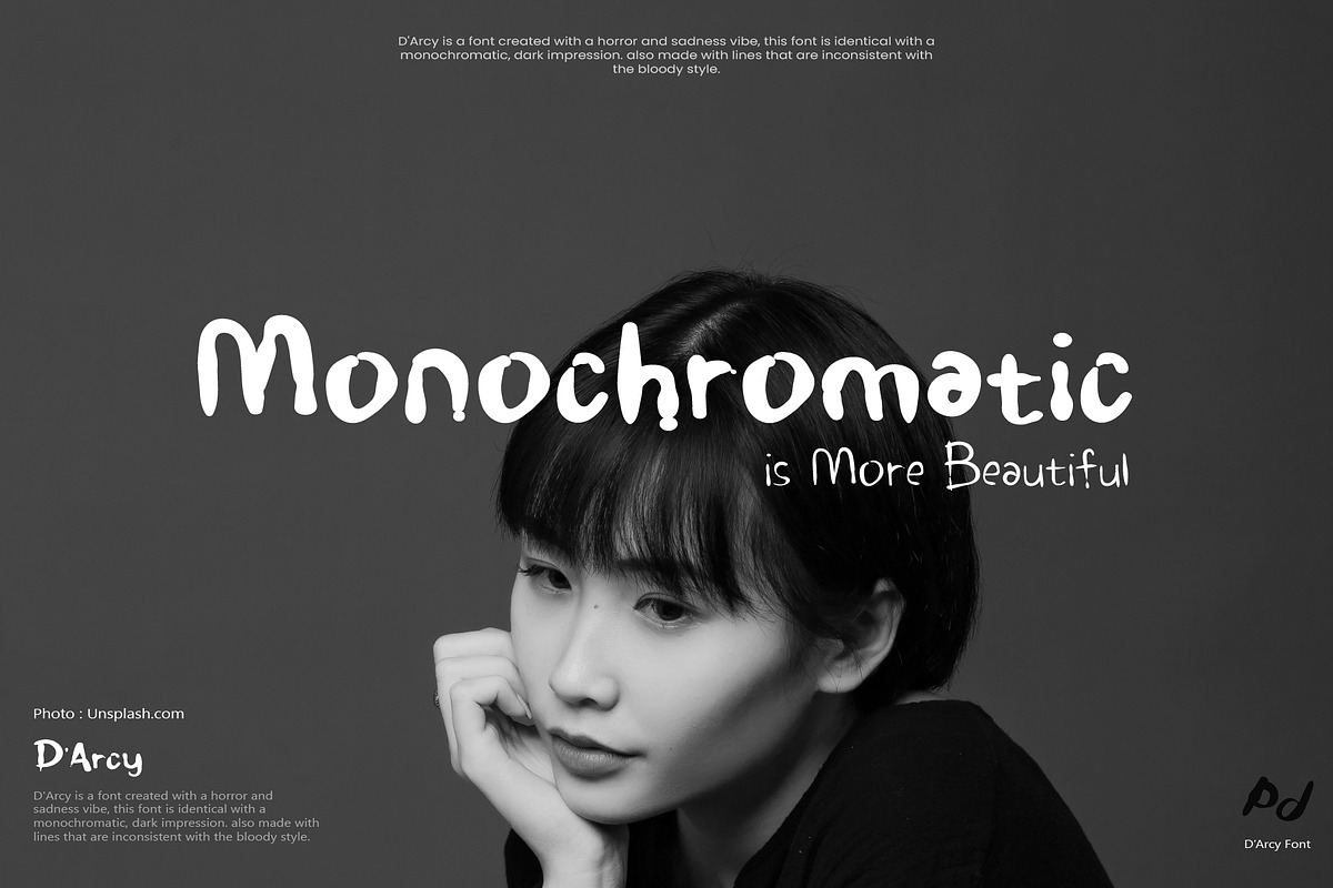 D'arcy Typeface, a Font by Phoenix Dungeon (Photo 7 of 9)