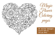 Magic Flowers, an Illustration by Elen-Lane (Thumbnail 3 of 5)