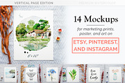 Premium Art Print Mockups for Etsy, a Print Template by Drifter Studio PrintShop (Thumbnail 1 of 4)