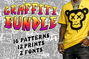 Graffiti Bundle – Vector Set, a Decorative Illustration by Slavko Kahovsky