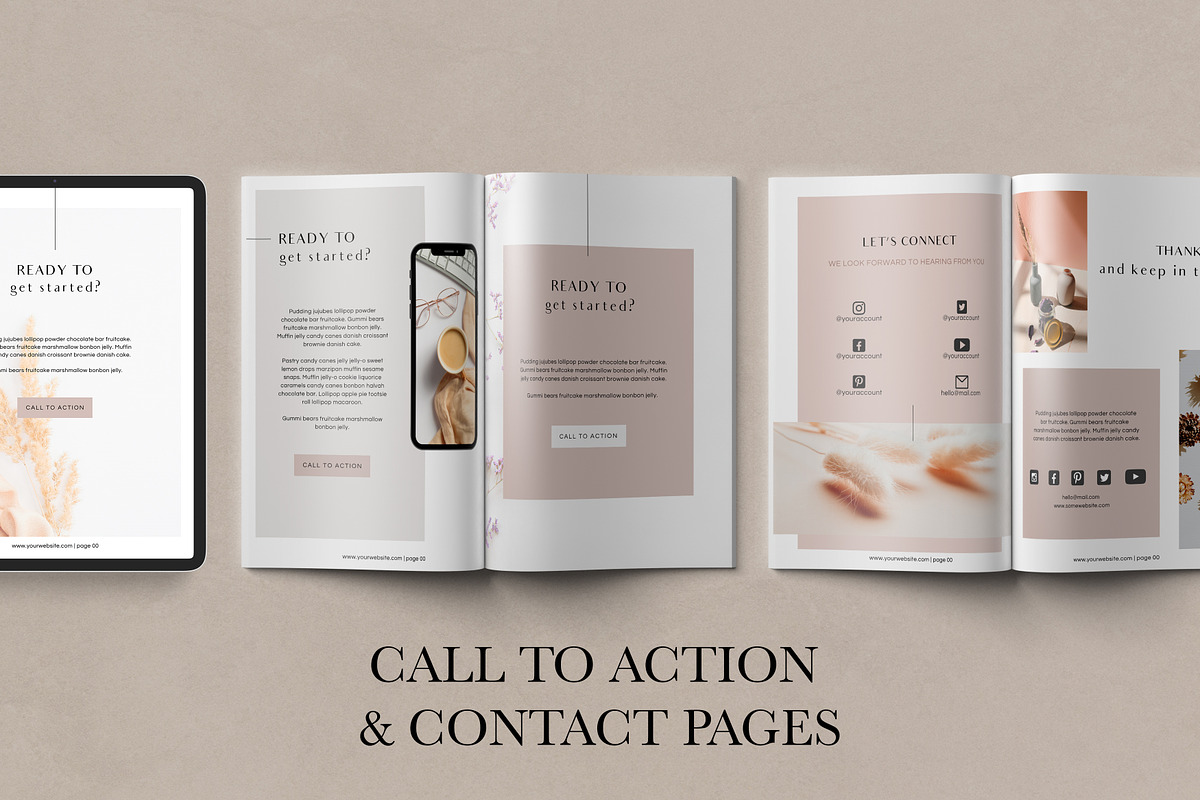 Services & Pricing Template | JANE, a Brochure Template by Studio Next (Photo 11 of 14)