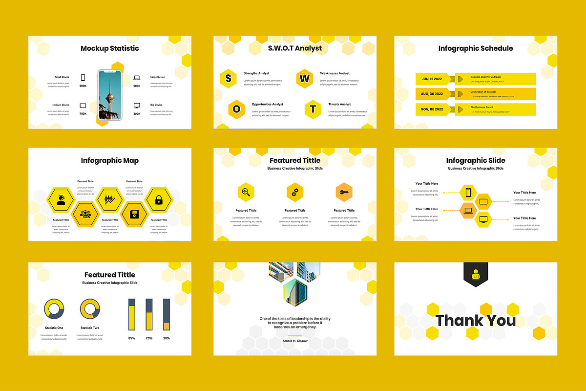 Hexava - Presentation Template, a Presentation Template by TMint Creative