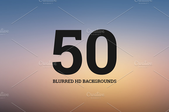 50 Blurred HD Backgrounds preview 6