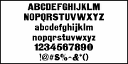 Gothic Grotesk JNL, a Sans Serif Font by Jeff Levine Fonts (Thumbnail 3 of 5)