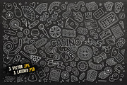 Casino Objects & Symbols Set, an Object Graphic by BALABOLKA (Thumbnail 4 of 4)