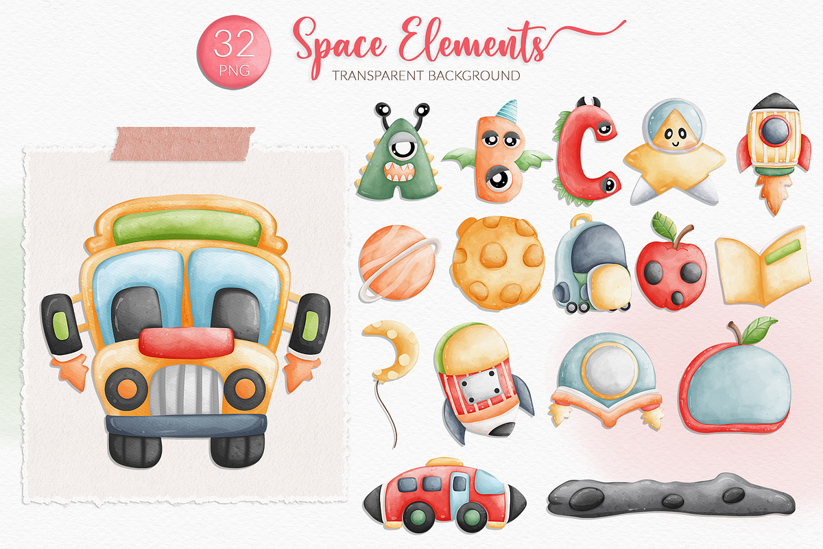 Dinosaur in space Back to School, an Object Graphic by Apixsala (Photo 3 of 5)