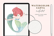 SMOOTH WATERCOLOR PROCREATE BRUSHES, a Brush Add-On by BeeRubby (Thumbnail 5 of 9)