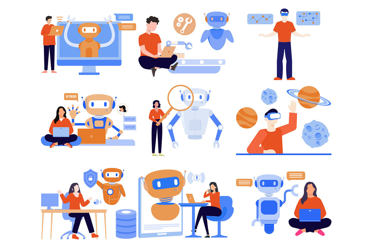 Stunning AI- Illustration, an Illustration by Vector Portal (Photo 4 of 5)