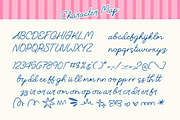 Working Youth Cute Handwritten, a Script Font by stylishtype.co (Thumbnail 8 of 10)
