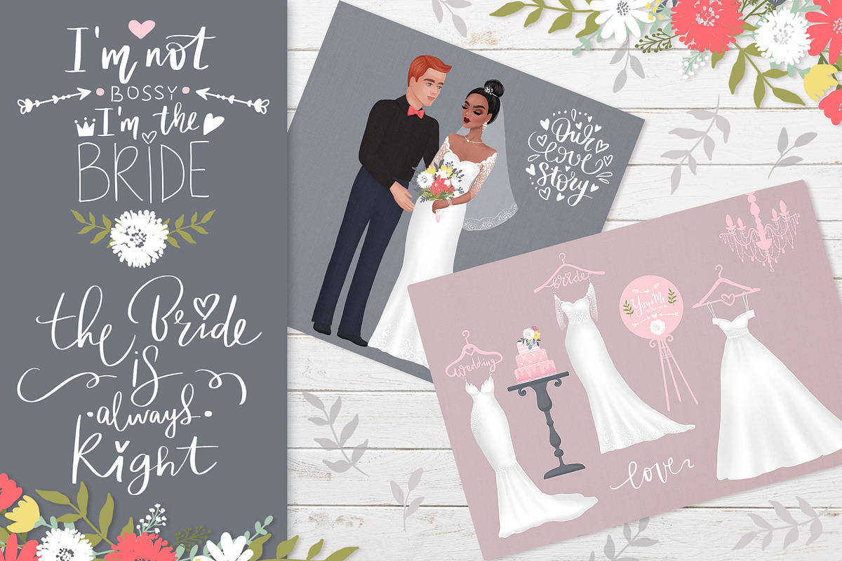 Wedding personalized creator, a Decorative Illustration by Yana Lesiuk (Photo 4 of 7)