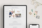 The Quianna - Showit Template Layout, a Websites & App Template by Gillian Sarah (Thumbnail 2 of 2)
