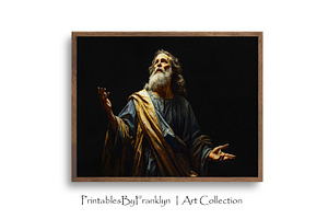 Noah A Covenant of Faith Art, a Person Photo by PrintablesByFranklyn