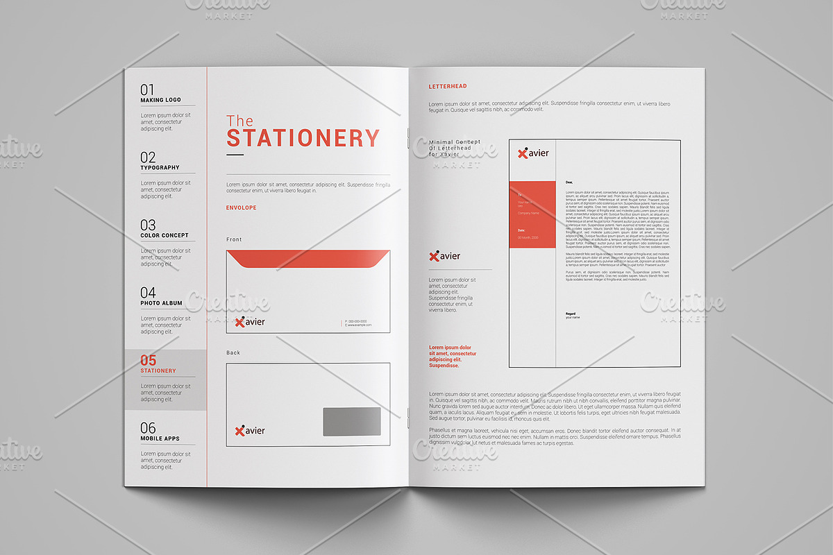 Brand Manual  V964, a Brochure Template by Template Shop (Photo 8 of 9)